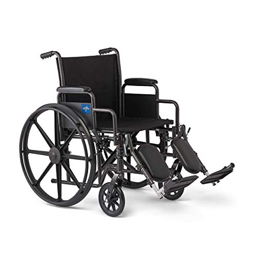 WellBeing Life Comfortable Folding Wheelchair