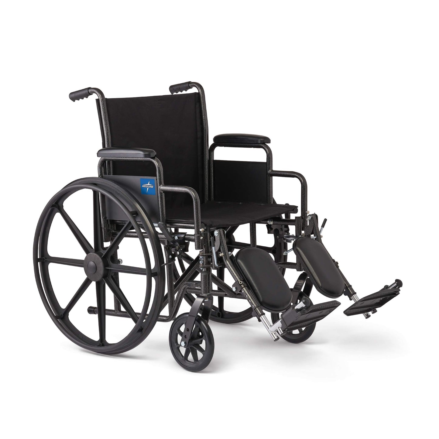 WellBeing Life Comfortable Folding Wheelchair