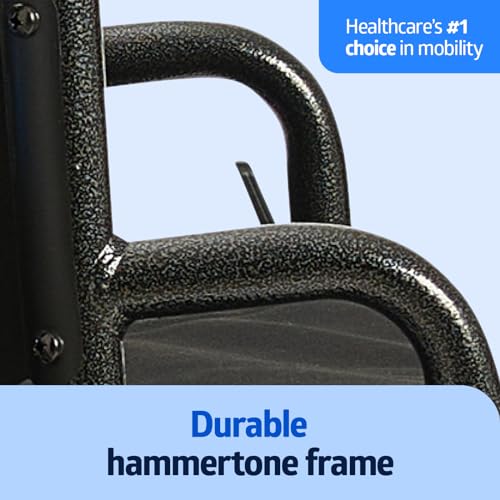 WellBeing Life Comfortable Folding Wheelchair